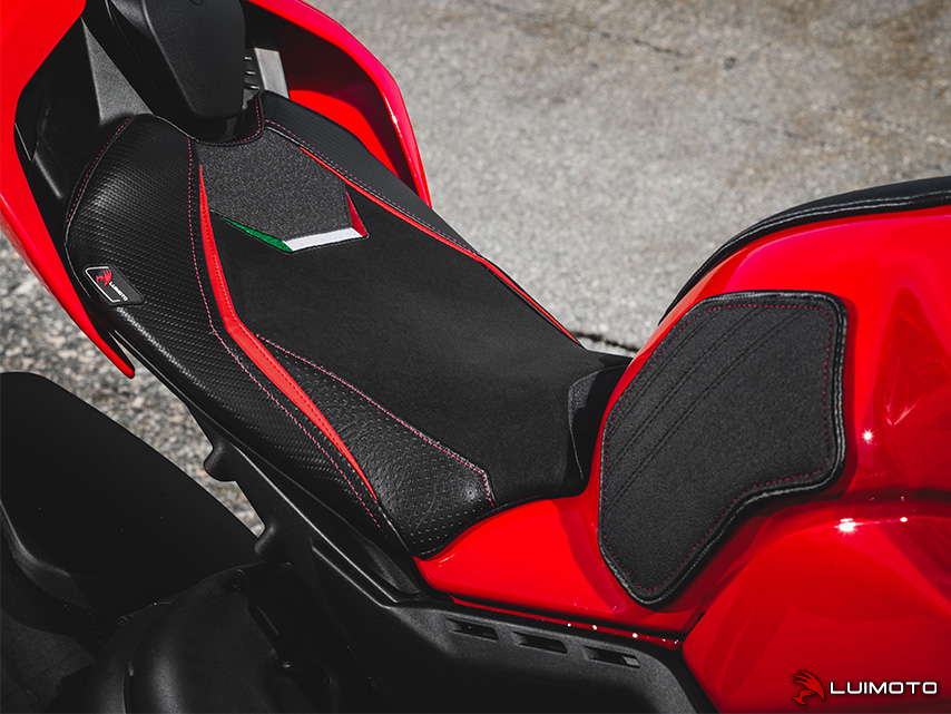 LUIMOTO TANK LEAF Tank Pads for the Ducati Panigale / Streetfighter V4 / S / R / Speciale